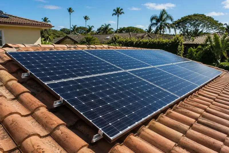 Installation de panneaux solaires à la Balme-de-Thuy